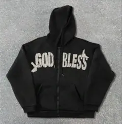 3356M【美品】ヒステリックグラマー☆ヒスガールビッグロゴ パーカー ブラック 超人気デザイン☆ヒステリックグラマー ビッグヒスガール