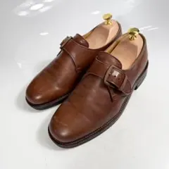 REGAL リーガル モンクストラップ 25,5 シングルモンク 革靴 茶