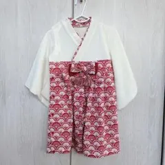 MOCMOF モクモフ　ベビー　袴ロンパース