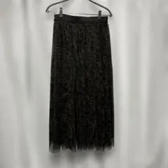 ヒョウ柄 ロングスカート