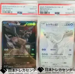 PSA1 連番 レシラム ゼクロム プロモ BW-P 2012年 - メルカリ