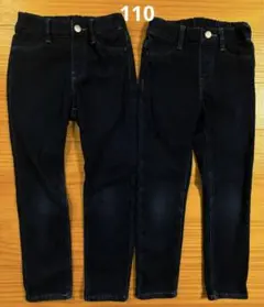 ユニクロ　デニムパンツ110