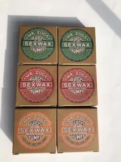 SEXWAXゼックスワックス6個セットのサムネイル