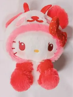 希少 2000年 レトロ【沖縄限定】ハローキティ シーサー ぬいぐるみ