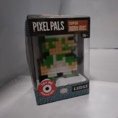ルイージ PIXEL PALS フィギュア 光るLEDライト付