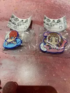 ヒロアカ　キャラばんちょうこうヘアクリップ　轟焦凍　お茶子