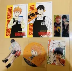 ハイキュー 影山飛雄 日向翔陽 最強ジャンプ カフェ 特典 カード コースター