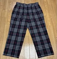 Burberry's バーバリー　チェック柄パンツ　ノバチェック　ゴルフパンツ
