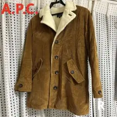 A.P.C. アーペーセー　コーデュロイランチジャケット　ボア　コート　アウターのサムネイル