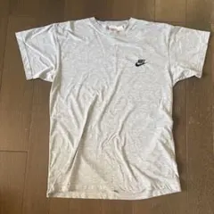 NIKE Tシャツ グレー 刺繍 90s 銀タグ オールドナイキ　ヴィンテージ