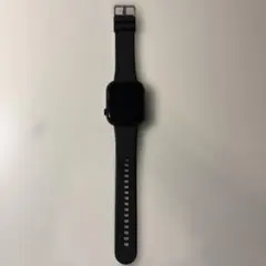 スクエア型スマートウォッチ　黒色