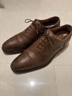 SCOTCH GRAIN ブラウン ストレートチップ 24.5cm HA9040のサムネイル