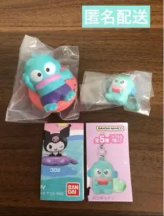 ガチャ　サンリオ　めじるしアクセサリー　エモきゅん　フィギュア　ハンギョドン