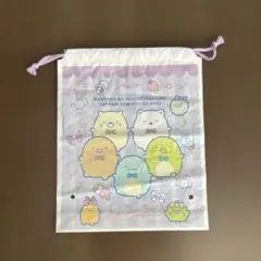 すみっコぐらし ビニール巾着バッグ