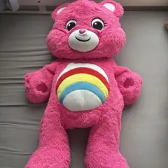 ケアベア 大きなぬいぐるみ ピンク