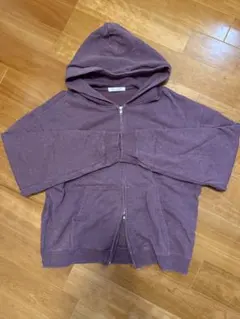 ダブルジップパーカー パーカー