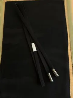 【未使用】帯締め・帯あげセット(喪服冬用)