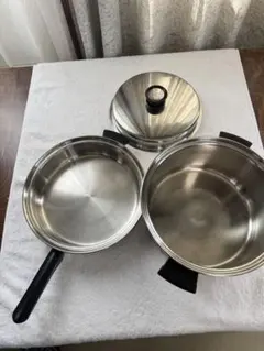 多機能大鍋セット シチューパン 蒸し器 美品中古 - メルカリ