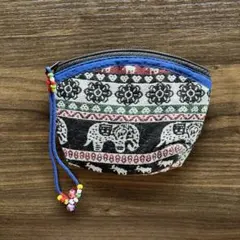 象柄　ポーチ　タイのサムネイル