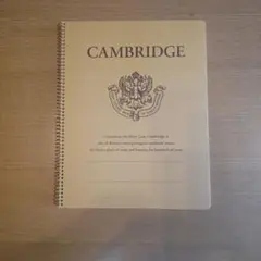 CAMBRIDGE スパイラルノート インデックス付き