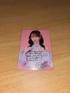 イコラブ　野口衣織　7周年映画　入場特典