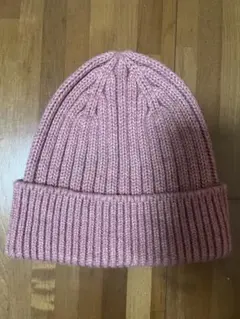 UNIQLO ピンク ビーニー ONE SIZE ニット帽