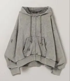 JEANASIS Fade クラッシュZIPパーカーのサムネイル