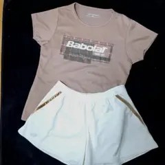 Babolat Tシャツ （O）とキュロット（O）セット