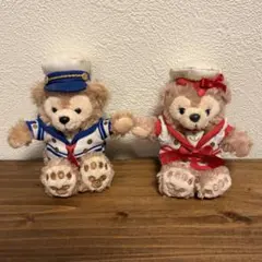 【新品未使用】ダッフィ＆シェリーメイ 2015ジャーニーウィズダッフィ10周年