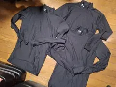 アンダーアーマー　冬用に厚手　サイズ:SD1枚　 MD2枚 　黒
