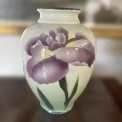エミール・ガレ 花瓶 オリジナル 本物 紫陽花 アール・ヌーヴォー 仏