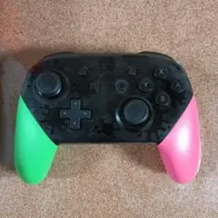 中古品 Switch Proコントローラー スプラトゥーン2 エディション