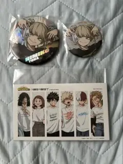 僕のヒーローアカデミア トガヒミコ 缶バッジ ポストカードセット