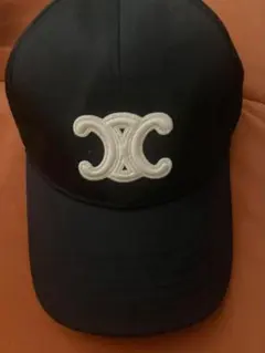 CELINE ベースボールキャップ ブラック