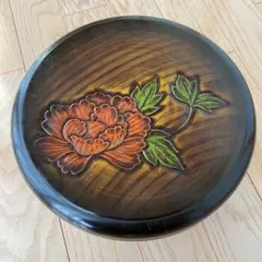 ♥天然木　刳り貫き　茶櫃　ちゃびつ　骨董　古玩 ♥天然木 刳り貫き 茶櫃 ちゃびつ 骨董 古玩