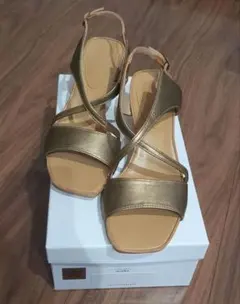 【美品】rabokigoshi worksサンダル23.5センチ