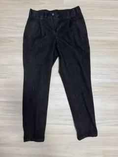 UNITED TOKYO タック デニムパンツ ジーンズ 黒 サイズ1のサムネイル