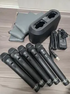 【TOA】ワイヤレスマイクロフォンWM-1220無線×5本+充電器+ケース TOA】ワイヤレスマイクロフォンWM-1220無線×5本+充電器+ケース - メルカリ