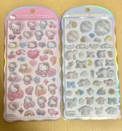 【正規品】サンリオ sanrio コットンパフィーシール キティ シナモン