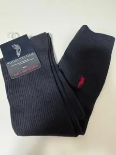 WESTERN POLO TEXAS ポロ　ソックス　22-24cm ネイビー