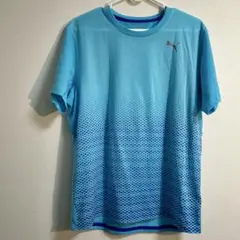 Puma グラデーションメッシュ Tシャツ