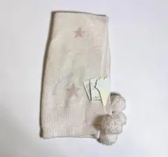 新品未使用‼️gelato pique 星柄ブランケット ニット帽 ピンク