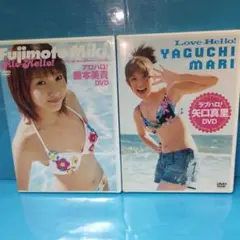 藤本美貴・矢口真里 DVDセット