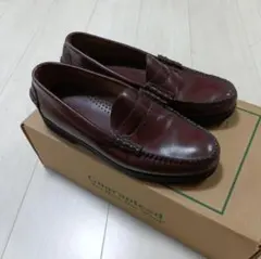 美品 L.L.Bean レザーソール ペニーローファー ビーフロール 7Dのサムネイル