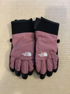 子供用THE NORTH FACE スキーグローブ ピンク/ブラック