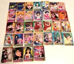 セーラームーンS　カード　BANDAI　32枚