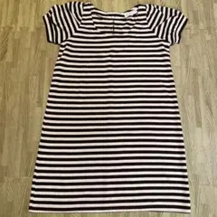 grove Tシャツ　半袖　ボーダー　チュニック　レディース　Mサイズ