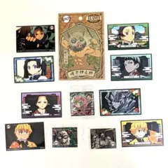 鬼滅の刃 ステッカー カード セット