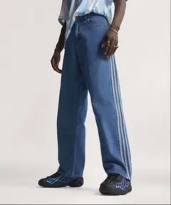 adidas ファイヤーバード オリジナルス デニム サイドライン 36インチ 
