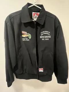 BEN DAVIS 黒 ジッパージャケット Mサイズ